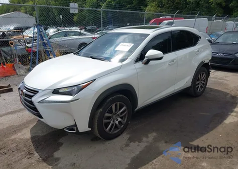 2015 Lexus Nx 200T из США, поврежденный, VIN JTJBARBZ6F2009835